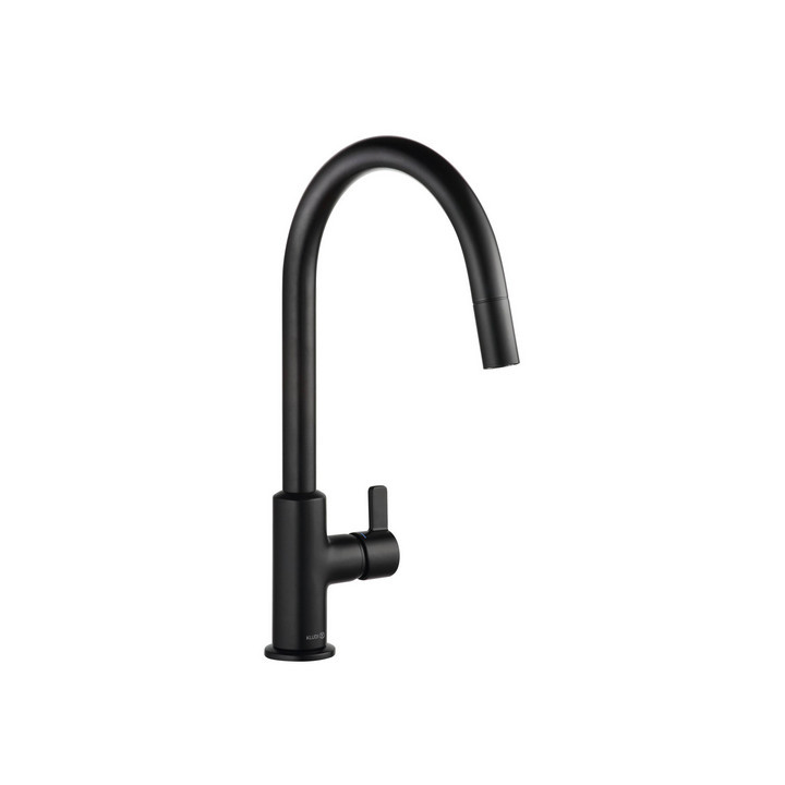 Bateria kuchenna Kludi Bingo Star XS, wysokość 370mm, wyciągana obrotowa wylewka, chrom