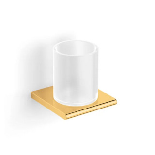 Wieszak na ręcznik dwuramienny Stella Milano,  złoty połysk