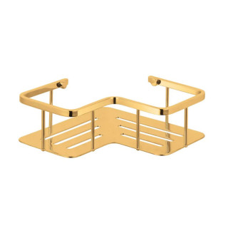 Koszyk Stella 16x10 cm szeroka ramka, złoty połysk