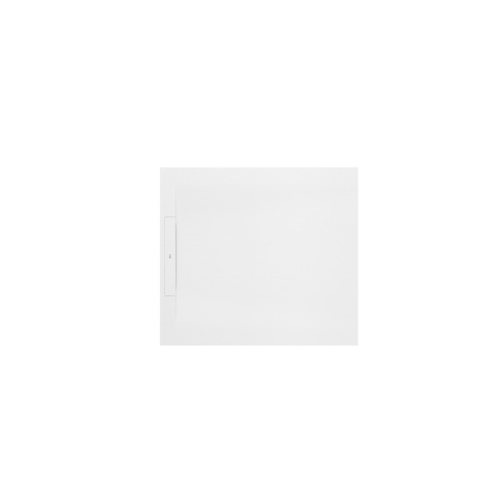 Brodzik kwadratowy Roca Terran, 90x90cm, kompozytowy, Stonex, z syfonem, beżowy