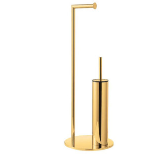 Uchwyt Stella łazienkowy 30 cm prosty, złoty połysk