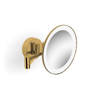 Lusterko kosmetyczne Stella, powiększające, podświetlenie LED, chrom 