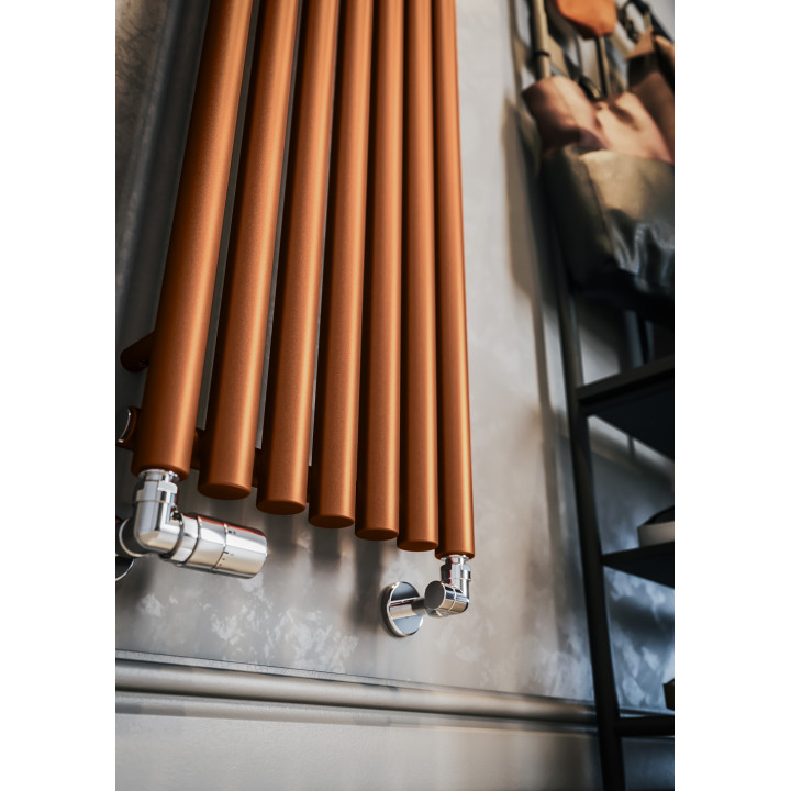 Grzejnik Terma Quadrus Slim 87x45 cm - biały/ kolor