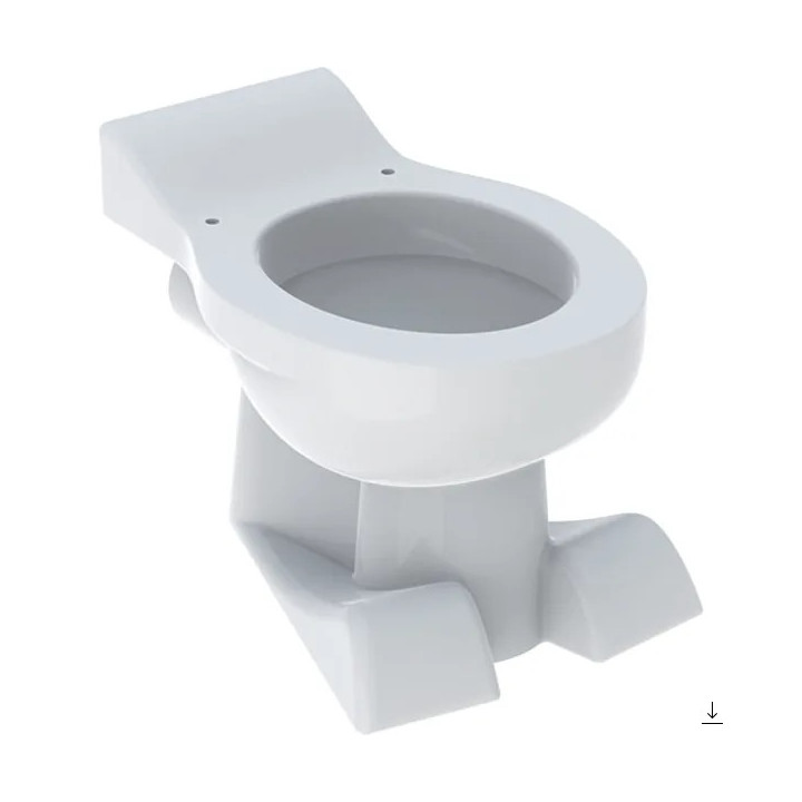 Wisząca miska WC dla dzieci z nakładkami do siedzenia ,lejowa, Geberit Bambini, biała