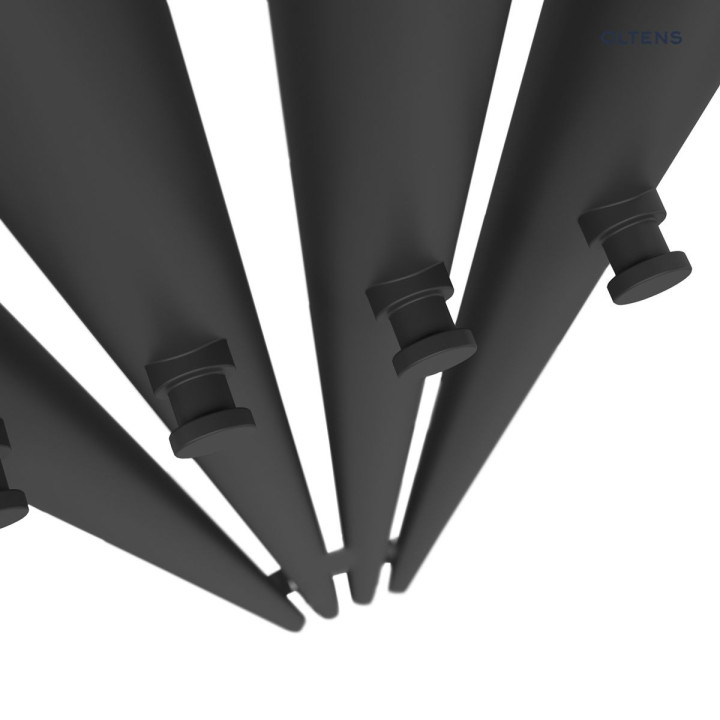 Oltens Vorma kabina prysznicowa 90x90 cm półokrągła