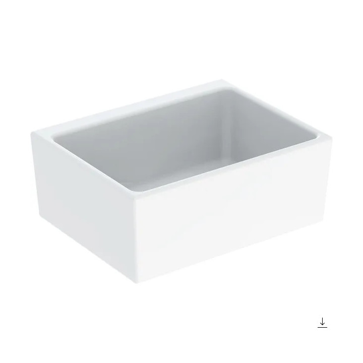 Umywalka wielofunkcyjna bez przelewu 60x50cm Geberit Publica Garda,  biała