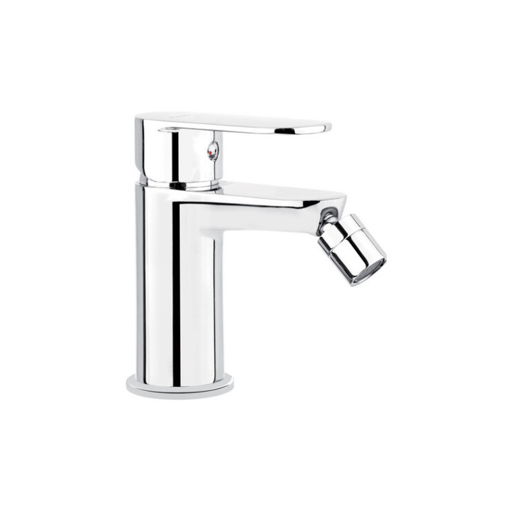 Bateria umywalkowa jednouchwytowa ze słuchawką typu bidetta Deante Alpina, chrom