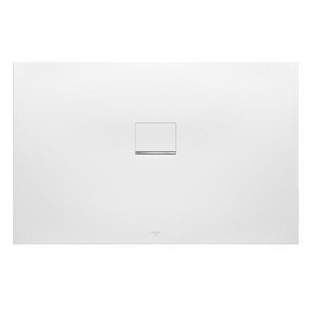 Brodzik akrylowy z powierzchnią antypoślizgową 100 x 80 x 1.5cm Villeroy&Boch Architectura MetalRim