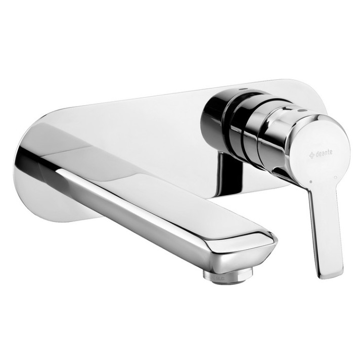 Bateria prysznicowa jednouchwytowa podtynkowa z przełącznikiem natrysku, Deante Arnika, chrom