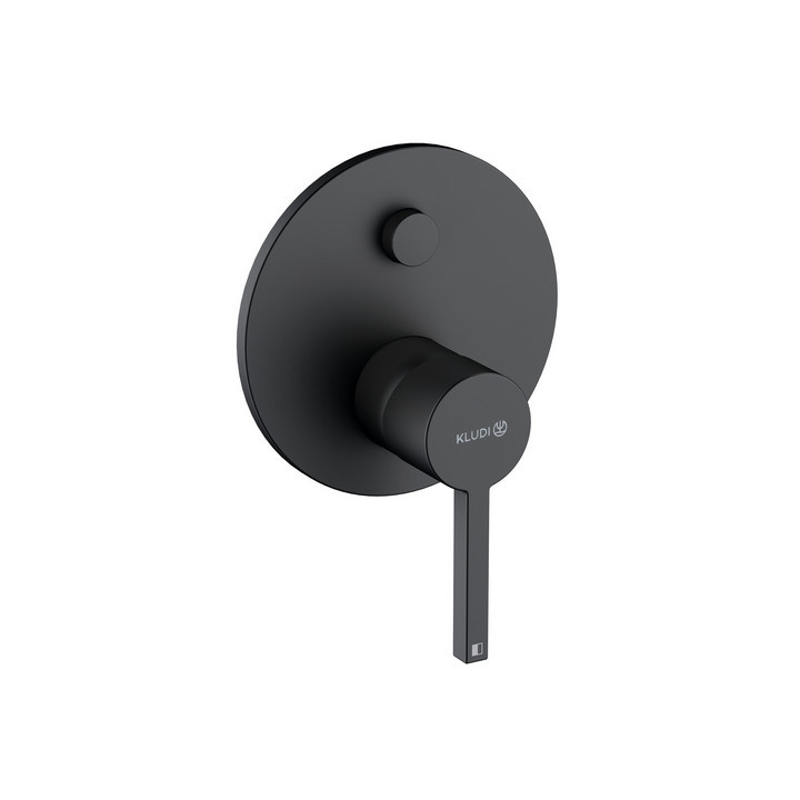 Bateria natryskowa podtynkowa, Kludi Nova Fonte  , biały mat