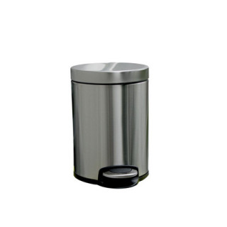 Merida Kosz pedałowy TOP SILENT LUNA, pojemność 30 l, stal matowa