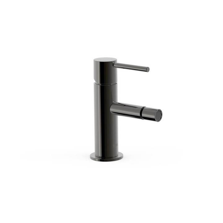 Bateria bidetowa Tres Study Colors, stojąca, wysokość 165mm, bez korka, czarny mat