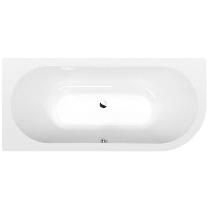 Wanna prostokątna 185x80x48cm Polysan MARLENE, biała