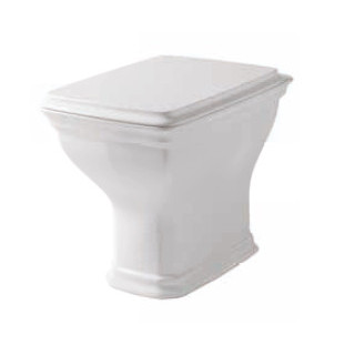 Miska wc stojąca ArtCeram Civitas, 36x54cm, biała