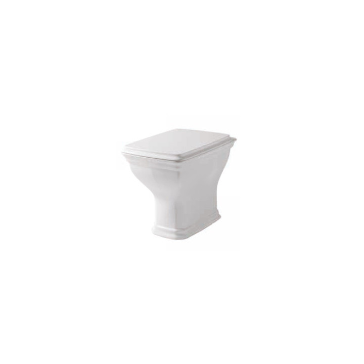 Miska wc stojąca ArtCeram Civitas, 36x54cm, biała