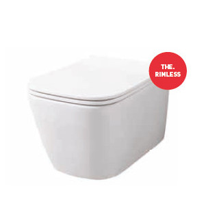 Miska WC wisząca ArtCeram A16 Mini 36x45 cm, Rimless biała