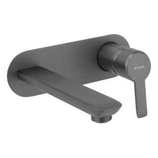 Bateria prysznicowa podtynkowa z przełącznikiem natrysku, Deante Arnika, titanium