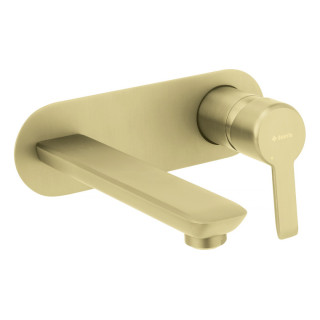 Bateria prysznicowa podtynkowa z przełącznikiem natrysku, Deante Arnika, złoto szczotkowane