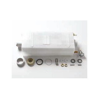 System z dwudzielnym przyciskiem spłukującym ArtCeram Hi-Line, chrom