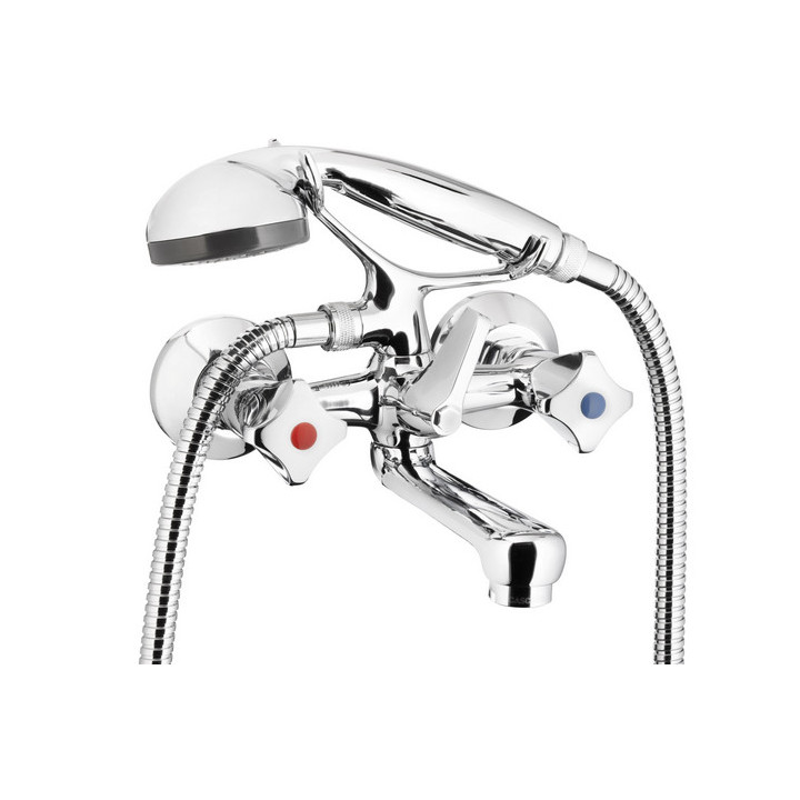 Wieszak łazienkowy punktowy, KFA Armatura , złoty szczotkowana