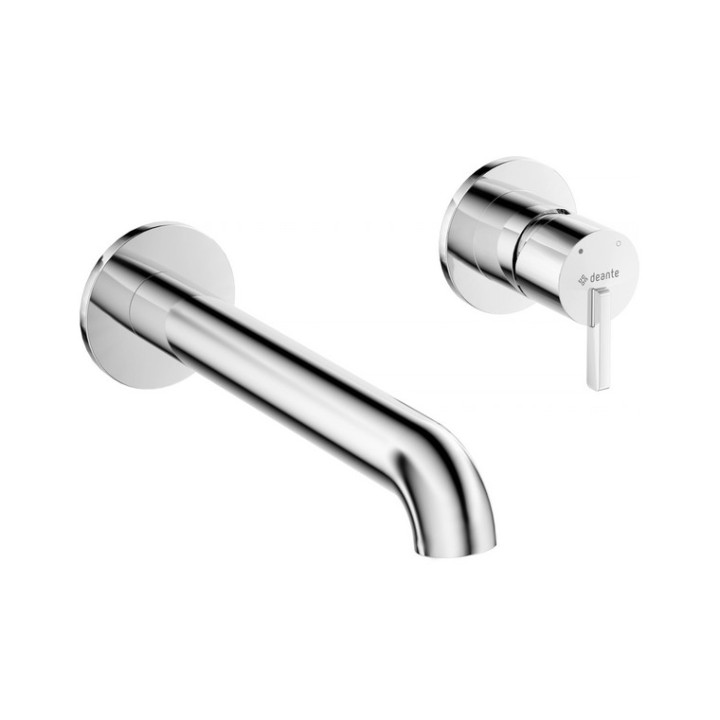 Bateria prysznicowa podtynkowa z przełącznikiem natrysku, Deante Silia, chrom