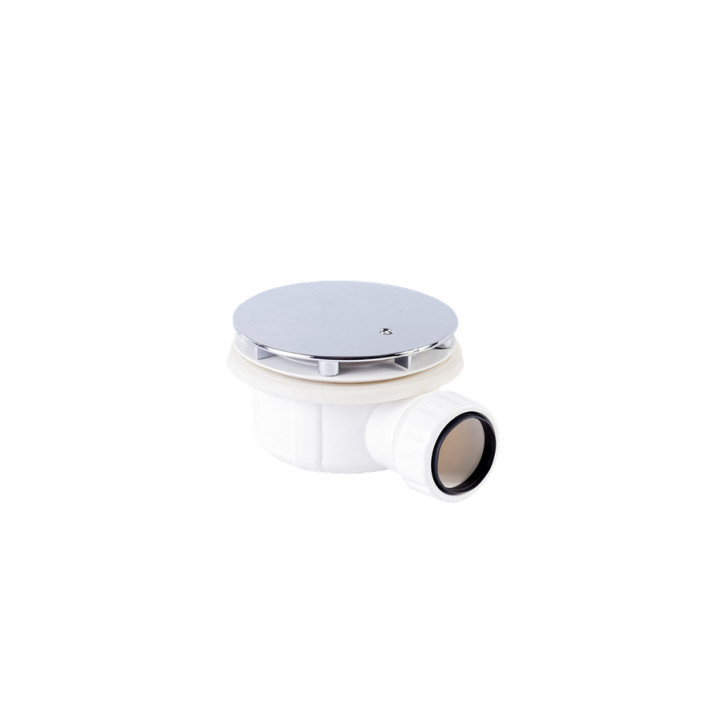 Niski syfon brodzikowy Excellent 90mm z pokrywą