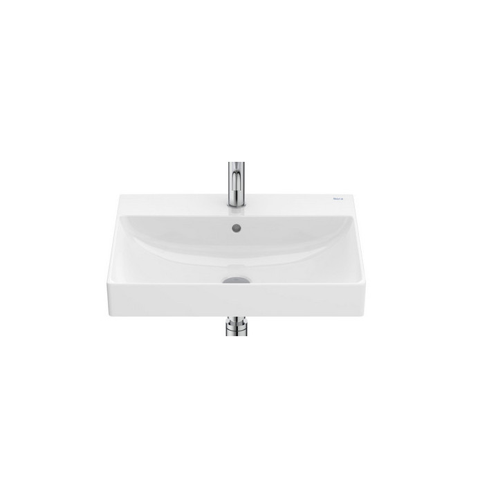 Umywalka ścienna, Roca Ona FINECERAMIC® 55x46cm, supraglaze