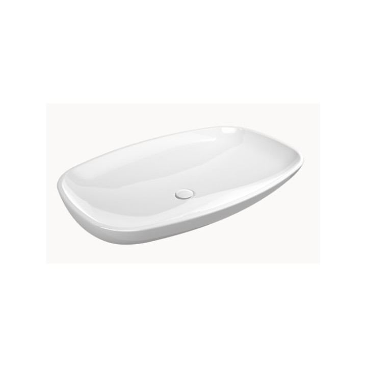 Umywalka Flaminia Nuda 85 bez otworu na baterię- sanitbuy.pl