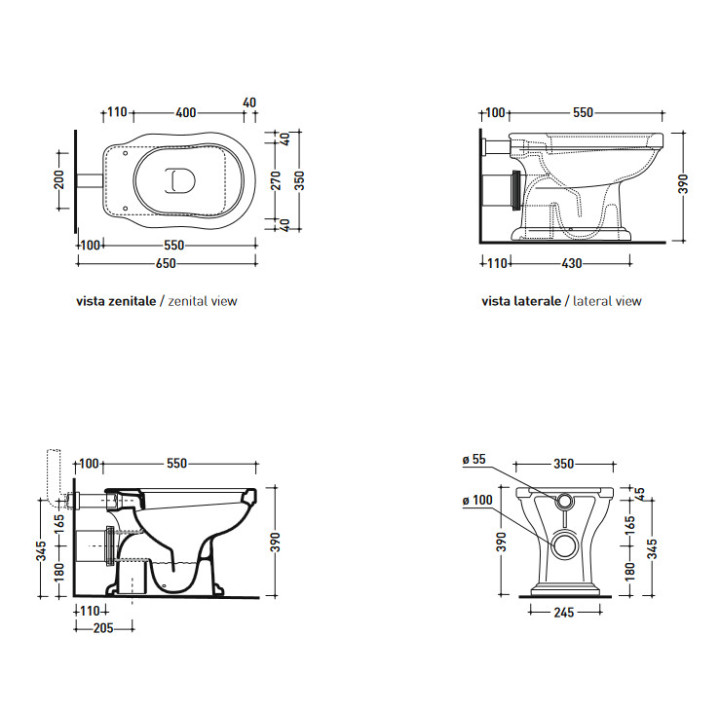 Miska Flaminia Efi - sanitbuy.pl