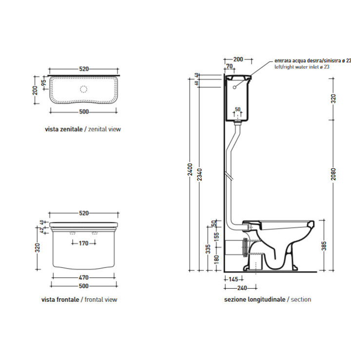 Spłuczka Flaminia Efi - sanitbuy.pl
