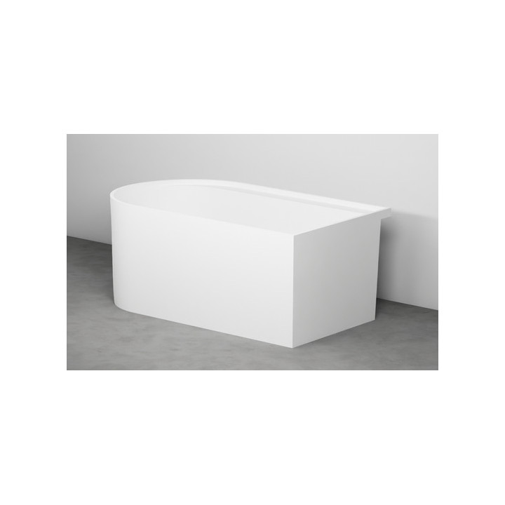 Wanna przyścienna Cielo Febe , 140x80cm, biały mat