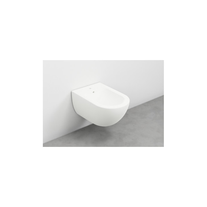 Bidet wiszący Cielo Enjoy 34,8x53 cm biały- sanitbuy.pl