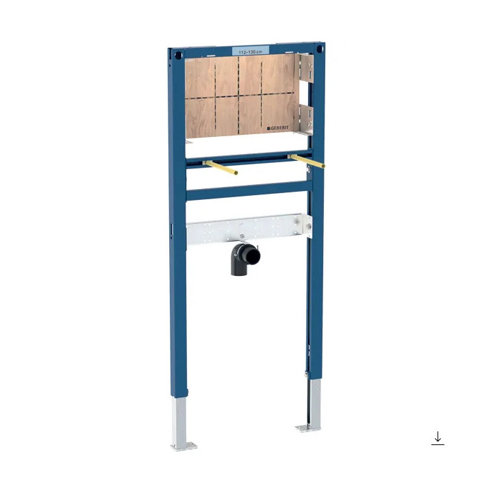 Stelaż do pisuaru GEBERIT DUOFIX uniwersalny, dla armatury podtynkowej H112 - 130