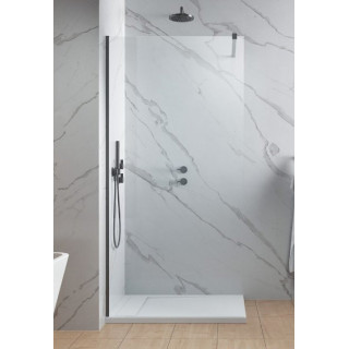 Kabina prysznicowa walk-in Radaway Modo New II z wieszakiem, 160x200cm, szkło przejrzyste, profil chrom