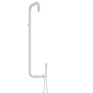 Deszczownica z baterią prysznicową, Deante Corio , chrom