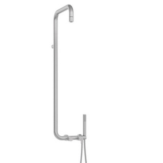 Deszczownica z baterią prysznicową, Deante Corio , chrom