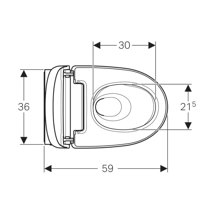 Urządzenie WC z funkcją higieny intymnej Geberit AquaClean Mera Classic, wisząca miska WC, biały / KeraTect, panel dekoracyjny: 