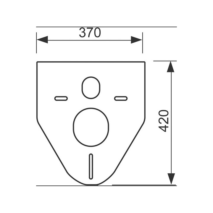 Zestaw TECE do izolacji akustycznej muszli wiszącej i bidetu- sanitbuy.pl