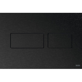 Przycisk spłukujący do WC TECEsolid, spłukiwanie dwoma ilościami wody - mosiądz szczotkowany