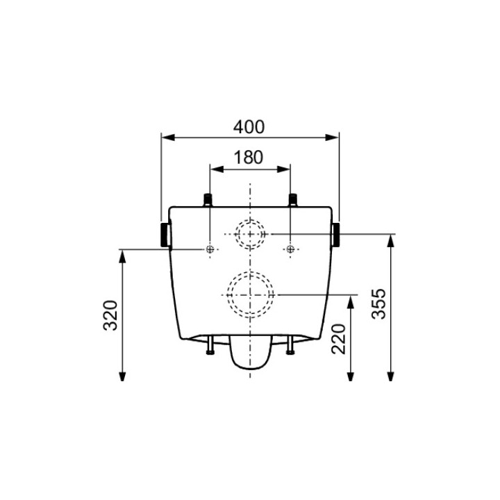 Miska WC myjąca Tece Neo, ciepła i zimna woda, biała