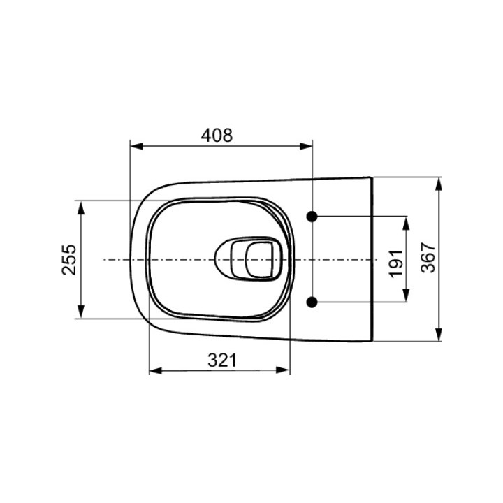 Miska WC myjąca Tece Neo, zimna woda, biała