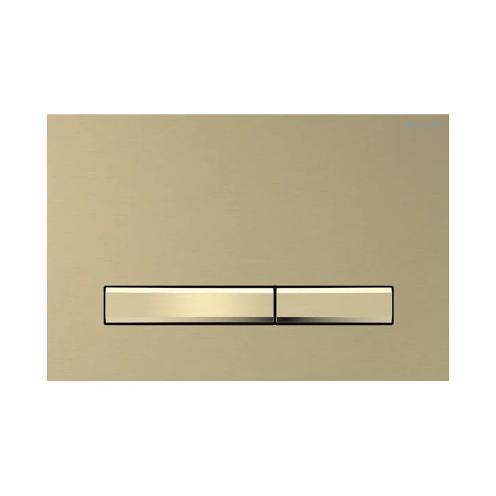 Przycisk Geberit Sigma 01 uruchamiający przedni do spłuczek podtynkowych UP300 i 320 EDELMESSING