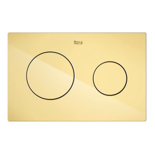 Przycisk spłukujący do stelaża Roca Duplo One, podwójny, PL7, biały mat