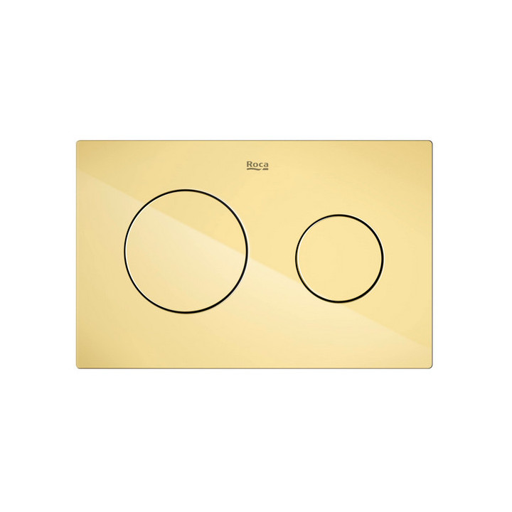 Przycisk spłukujący do stelaża Roca Duplo One, podwójny, PL7, biały mat