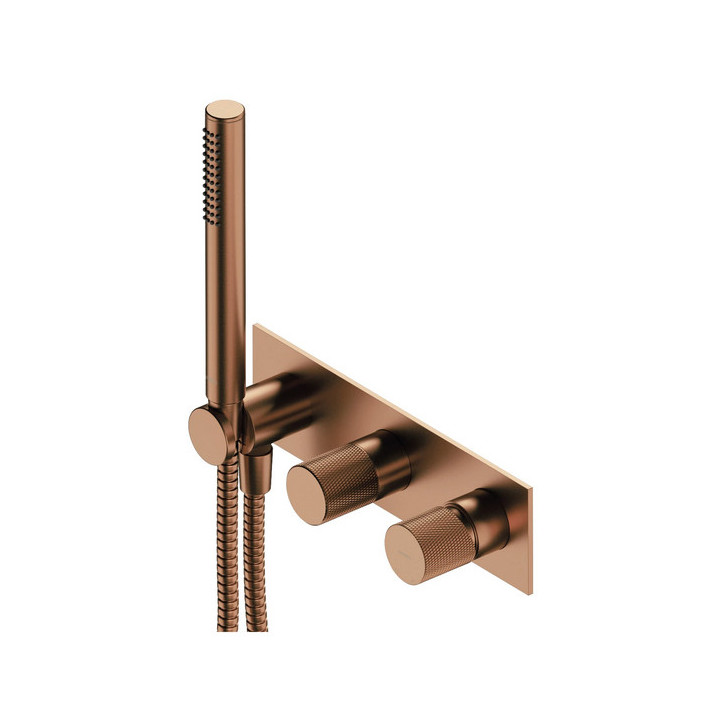 Bateria prysznicowa Omnires Contour, podtynkowa, 1 wyjście wody, chrom