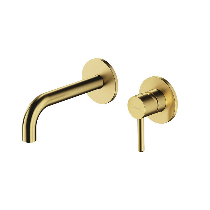 Bateria umywalkowa Omnires podtynkowa, czarna