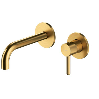 Bateria umywalkowa Omnires podtynkowa, czarna