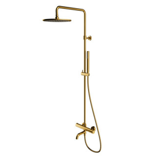 Omnires System wannowo-prysznicowy, natynkowy, termostatyczny