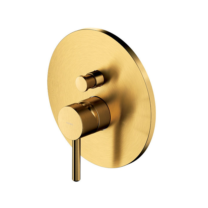 System wannowo-prysznicowy, natynkowy, termostatyczny, Omnires Y, biały mat