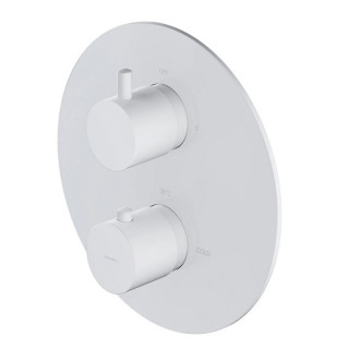 Termostatyczna bateria prysznicowo-wannowa Omnires Y, podtynkowa, element natynkowy, chrom